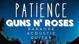 Guns N' Roses - Patience (Karaoke Acoustic Guitar KAG)#karaoke #acoustickaraoke #lyrics