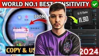 WORLD NO.1 BEST SENSITIVITY  INF FEDERAL 3.7 SENSITIVITY 2025 | BGMI | PUBG MOBILE |