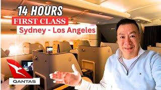 Qantas First Class: 14 Hours Non Stop From Sydney To Los Angeles