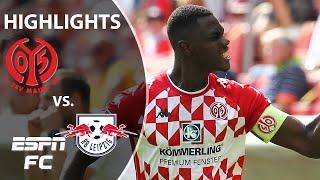 RB Leipzig shocked by Mainz in Jesse Marsch’s manager debut | Bundesliga Highlights | ESPN FC