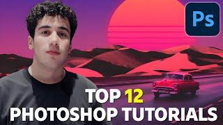 Top 12 Short Photoshop Tutorials - Part 1 #shorts #photoshop