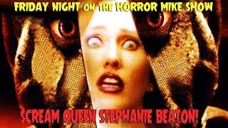 SCREAM QUEEN Stephanie Beaton LIVE on the Horror Mike Show Friday 11-10-23 7pm EST!