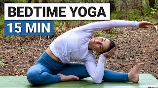 15 Min Bedtime Yoga | Relaxing Yoga Before Bed