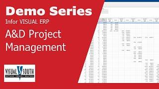 A&D Project Management – VISUAL ERP Micro Demo