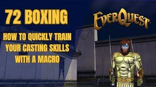 EverQuest 72-Boxing: How To Quickly Train Your Casting Skills With a Macro