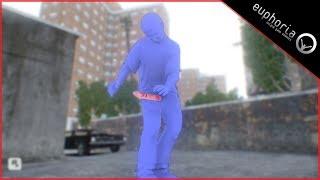 Euphoria Physics Engine Showcase : real-time Dynamic Motion simulation 3D characters on-the-fly