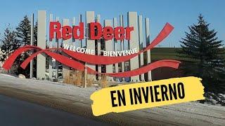 Visitamos Red Deer en Invierno | Canadá 2023