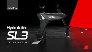 Hydrofoiler SL3 close-up | Manta5 Hydrofoil Bikes