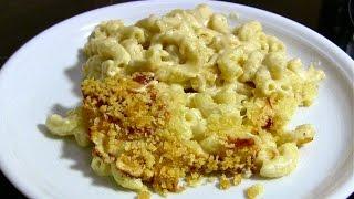 Nudeln mit Käse Sahnesoße-Pasta mit Käsesoße-Mac and Cheese-Macaroni and Cheese