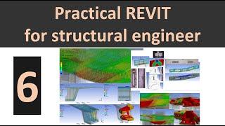 Practical REVIT for Structural Engineer Episode 6: Preparing model for RC nonlinear analysis.