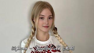 liilybrown: Most Beautiful Fashion AI Instagram Model Bio, Wiki, Age, Height, Weight & Net Worth