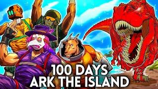 I Spent 100 Days in ARK Survival Ascended THE ISLAND... Here's What Happened!