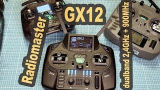 Radiomaster GX12 dualband ExpressLRS FPV Fernsteuerung