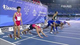 Paulo André Camilo Campeão dos 100m rasos FISU 2019 (CAMPEONATO MUNDIAL UNIVERSITÁRIO)