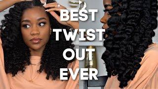 How To Get The Best Twistout Ever #NaturallyCurlyHair #Twistout