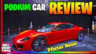 IS IT WORTH IT ? The New Neon Podium Car Free Lucky Wheel GTA 5 Online Review & Customization