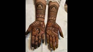 #bridalmehndi design ️️ #mehndi #easymehnd #henna #easymehndhi #bridal #hennadesign #mehandi