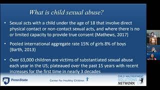 Child Sexual Abuse Prevention: Leveraging Systems to Maximize Reach and Impact Policy