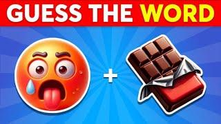 Can You Guess The WORD By Emojis  Emoji Quiz 2025