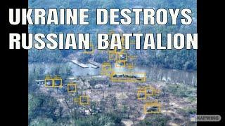 Ukraine Troops Destroy Russian Brigade Trying to Cross the Siverskyi Donets river including a Bridge