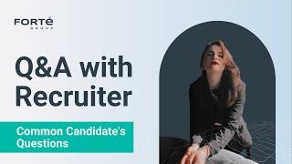 Ace Job Interview | Recruiter Answer Common Candidate Questions