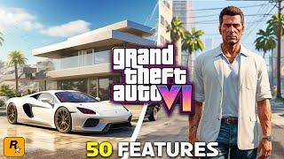 GTA 6 - LEAKED FEATURES YOU MISSED!  | GTA 6 Gameplay Features