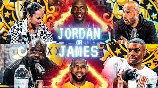 King James Or M.J !? | 'G.O.A.T' Debate With Shaq, Alicia Keys And More !