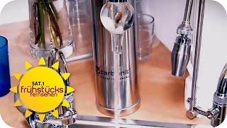 Wasser ENERGETISIEREN - Humbug oder sinnvoll? | SAT.1 Frühstücksfernsehen