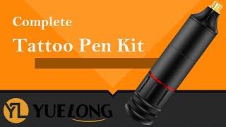 How to set up tattoo pen kit step by step丨Tattoo Beginners Tutorial  | Unboxing video