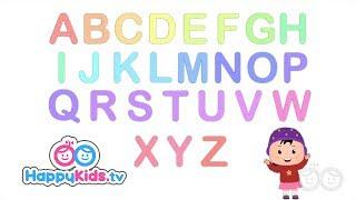 The ABC Song - Nursery Rhymes For Kids And Children | Baby Songs | Happy Kids