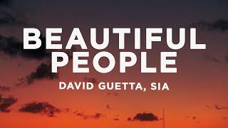 David Guetta & Sia - Beautiful People (Lyrics)