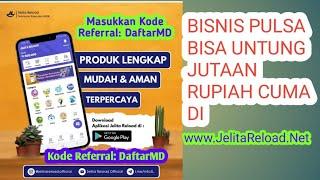 JELITA RELOAD AGEN PULSA TERMURAH UNTUNG JUTAAN RUPIAH DEPOSIT VIA INDOMARET ALFAMART