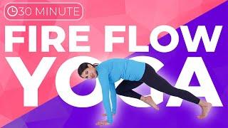 30 minute Power Yoga Workout  FIRE Flow