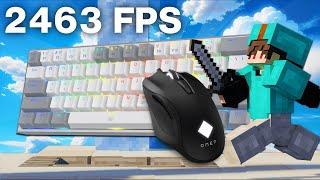 Chill ASMR Keyboard & Mouse Sounds | Butterfly Click Sounds 20 CPS | Gamster Fireball Fight