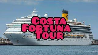 COSTA FORTUNA CRUISE SHIP TOUR 21/04/2024 #costafortuna #costa #costacrociere