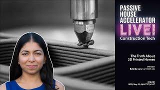 The Truth About 3D Printed Homes with Belinda Carr | Presentation Only