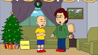 Caillou Gets Grounded On Christmas Day