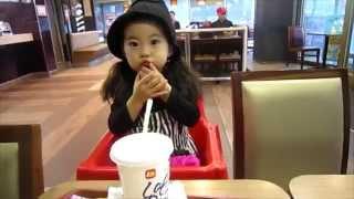 [ENG SUB] Yebin At Lotteria 롯데리아에 간 예빈이