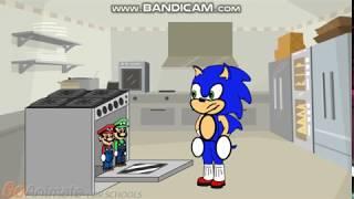 Sonic Roasts The Mario Brothers/Ungrounded big time