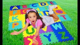 Nursery Rhymes & Kids ABC Phonics Songs with funny Milana and Aaron: