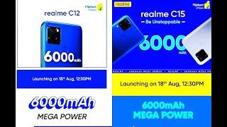 Realme C12 and Realme C15