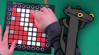 How "Toothless Dance" Remix was made? // Launchpad Cover