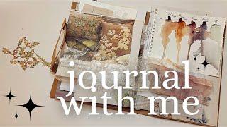 junk journal with me | early winter days #WinterJournalChallenge