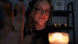 ASMR for Charity: Bad Weather Sleepover - comforting personal attention, thunderstorm sounds