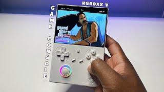 Anbernic RG40XXV Handheld Gaming Console, Gameplay and Unboxing!