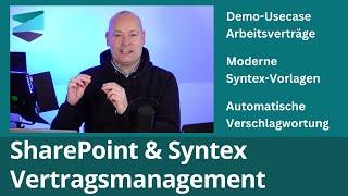 SharePoint Vertragsmanagement mit Microsoft Syntex