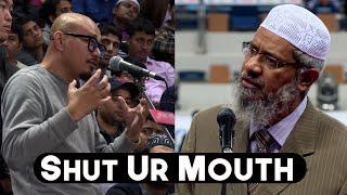 Heated Debate: Dr. Zakir Naik Gets Angry at an Atheist Professor