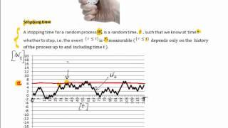 Stopping time, hitting time and other times