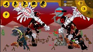 GOLDEN SPEARTON VS DARK SPEARTON TITAN DEFEAT GRIFFON GIANT BOSS | Stick War Legacy Mod