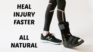 How To Heal Injuries Faster | 4 All-Natural Therapies that Work